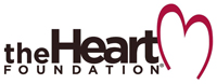 Logo for The Heart Foundation